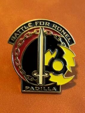 Rare MechWarrior Dark Age Battle For Ronel Padilla Tournament Prize Pin